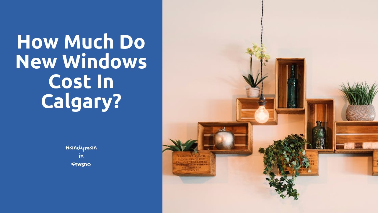 How much do new windows cost in Calgary?