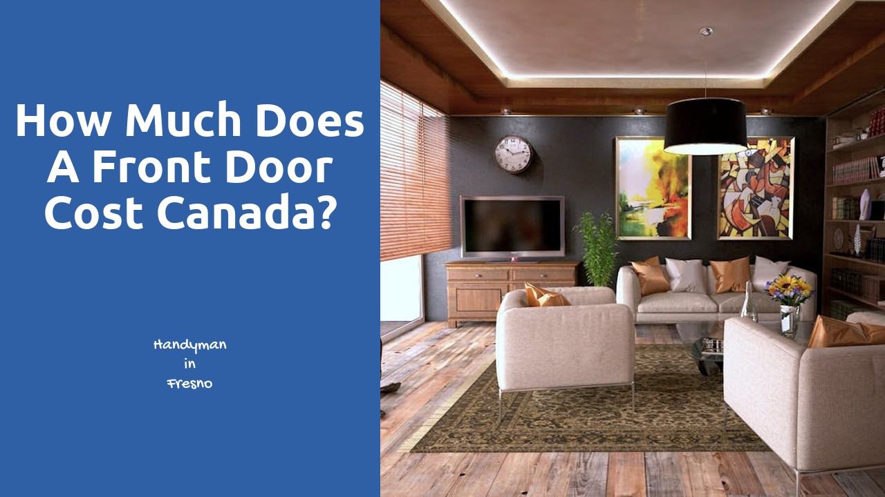 How much does a front door cost Canada?