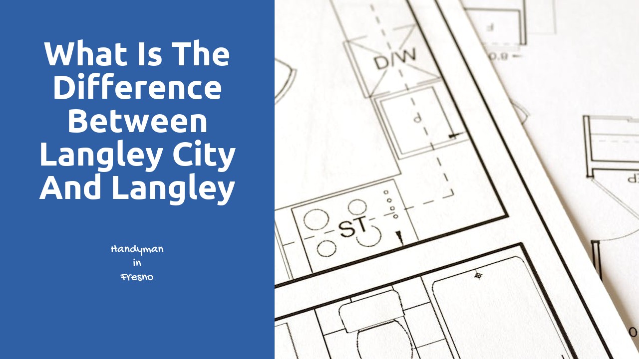 What is the difference between Langley City and Langley Township?